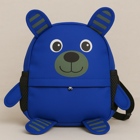 Cute Bear Kids Backpack | Cartoon Animal School Bag for Toddlers, Boys & Girls – Lightweight Travel & Nursery Backpack